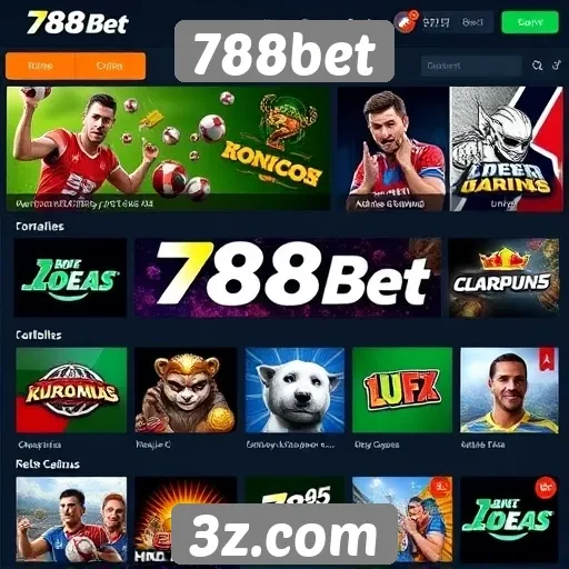 Avaliação dos jogos disponíveis no site 788bet